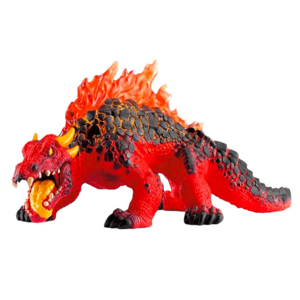 SCHLEICH 70156 Magma Lizard ELDRADOR Creatures Figurine - Movable Jaw Dinosaur